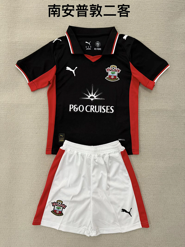 Niño_kids kit 25-26 Southampton third soccer jersey size 16-28